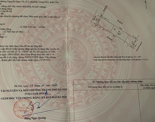 Nhà 84_m2 Nguyễn Ngọc Vũ, Cầu Giấy, vị trí đẹp, ô tô vào nhà, kinh doanh cực tốt